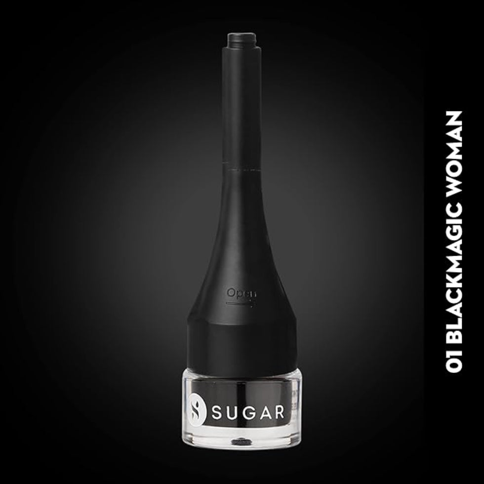 SUGAR Cosmetics Born To Wing Gel Eyeliner with Brush