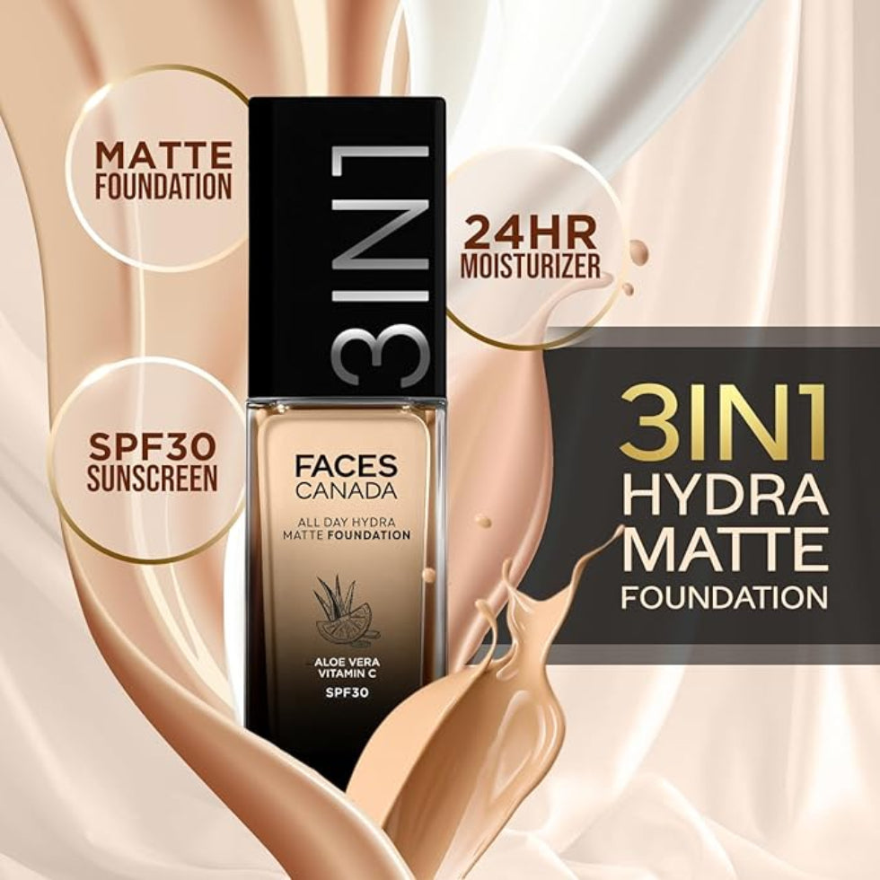 FACESCANADA All Day Hydra Matte Foundation