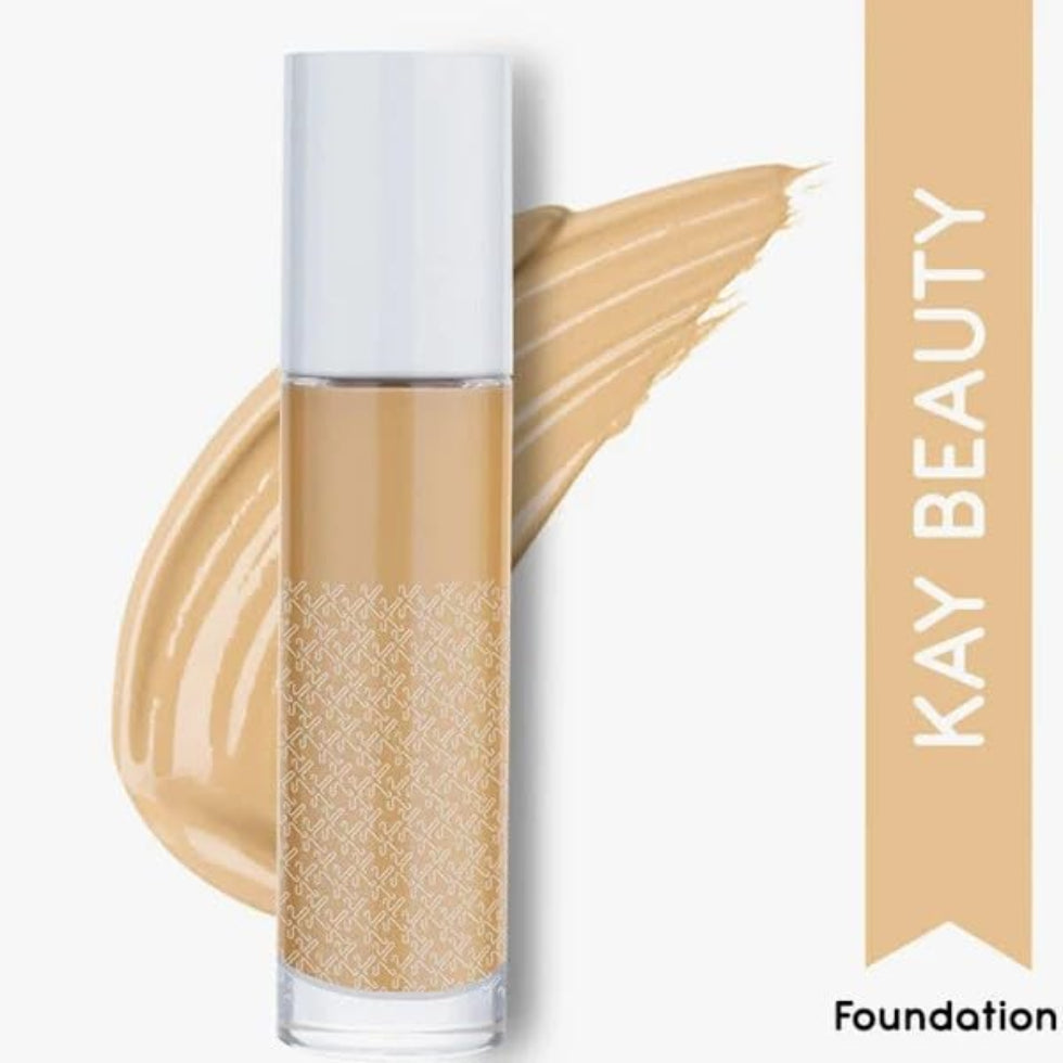 Kay Beauty Semi-Matte Drop Hydrating Foundation-130Y Medium