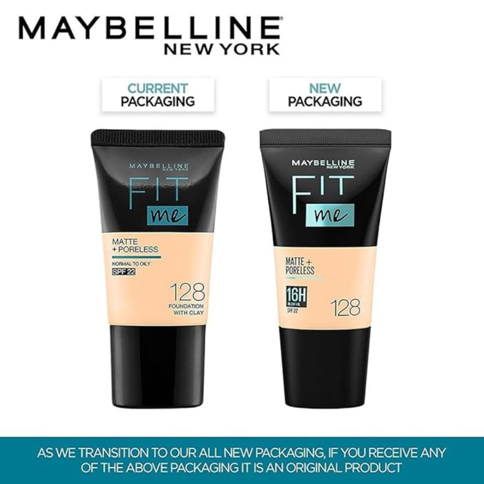 MAYBELLINE NEW YORK Fit Me Matte+Poreless Liquid Tube Foundation