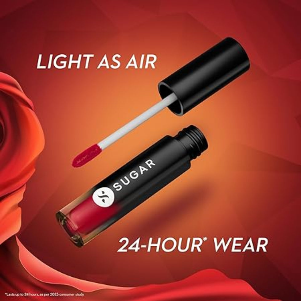 SUGAR Cosmetics Mousse Muse Lip Cream | Lasts 24+ Hrs | Creamy Mousse Lipstick | Waterproof & Smudgeproof