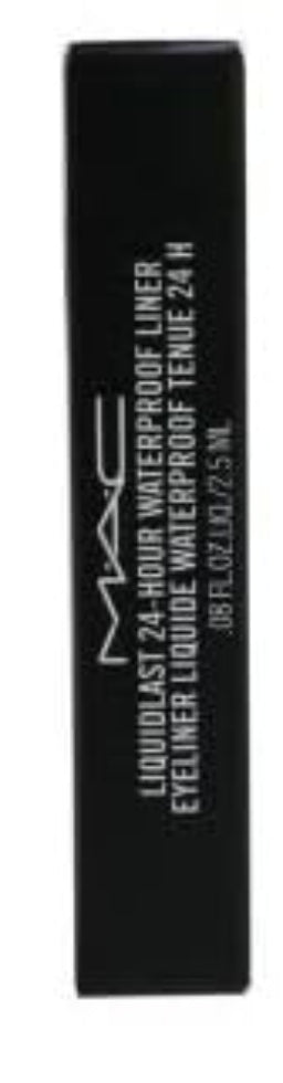 MAC Cosemticm..a..cLiquid Eyeliner, Professional Precision Tip, Black