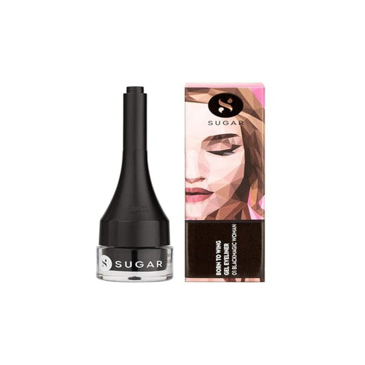 SUGAR Cosmetics Born To Wing Gel Eyeliner with Brush