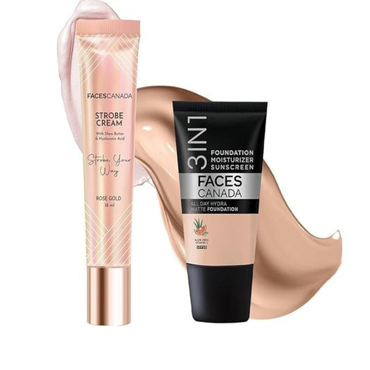 FACESCANADA Airbrushed Glow Full Combo