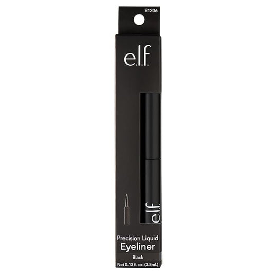 e.l.f. Cosmetics Cosmetics Cosmetics Precision Liquid Eyeliner, Long-lasting Formula intensifies & Defines eyes, Black