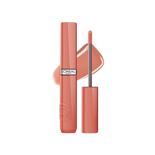 L'Oréal Paris Infallible Laque Resistance Lacquer-Like Shine Finish. 16H longwear lacquer lipstick.